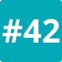 Number 42 logo