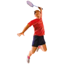 Badmintonvereniging De Shuttle logo