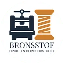 BRONSSTOF druk- en borduurstudio logo