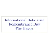 International Holocaust Remembrance Day The Hague logo