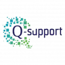 Q-support logo