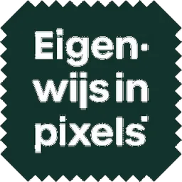 Eigenwijs in Pixels logo