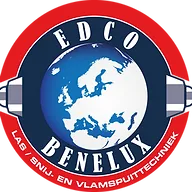 EDCO Benelux Las- snij- en vlamspuittechniek logo