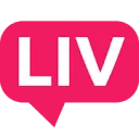 Logo van lekker in vorm creatieve merksetters