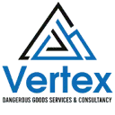 Vertex Dangerous Goods Services AND Vertex Learning Institute logo