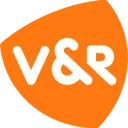 V AND R logo
