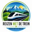 Reizen met de trein logo