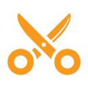 Fractie Vlijmscherp logo