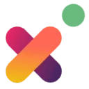 Circular X logo