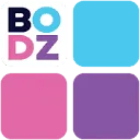 Beeldscherm op de zaak logo