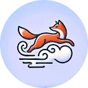 RunFox 4D logo