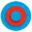 Logo van 2 in beweging